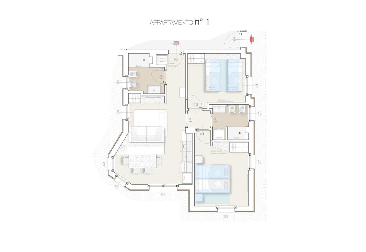 Europa Mountain Apartments Alleghe Eksteriør billede