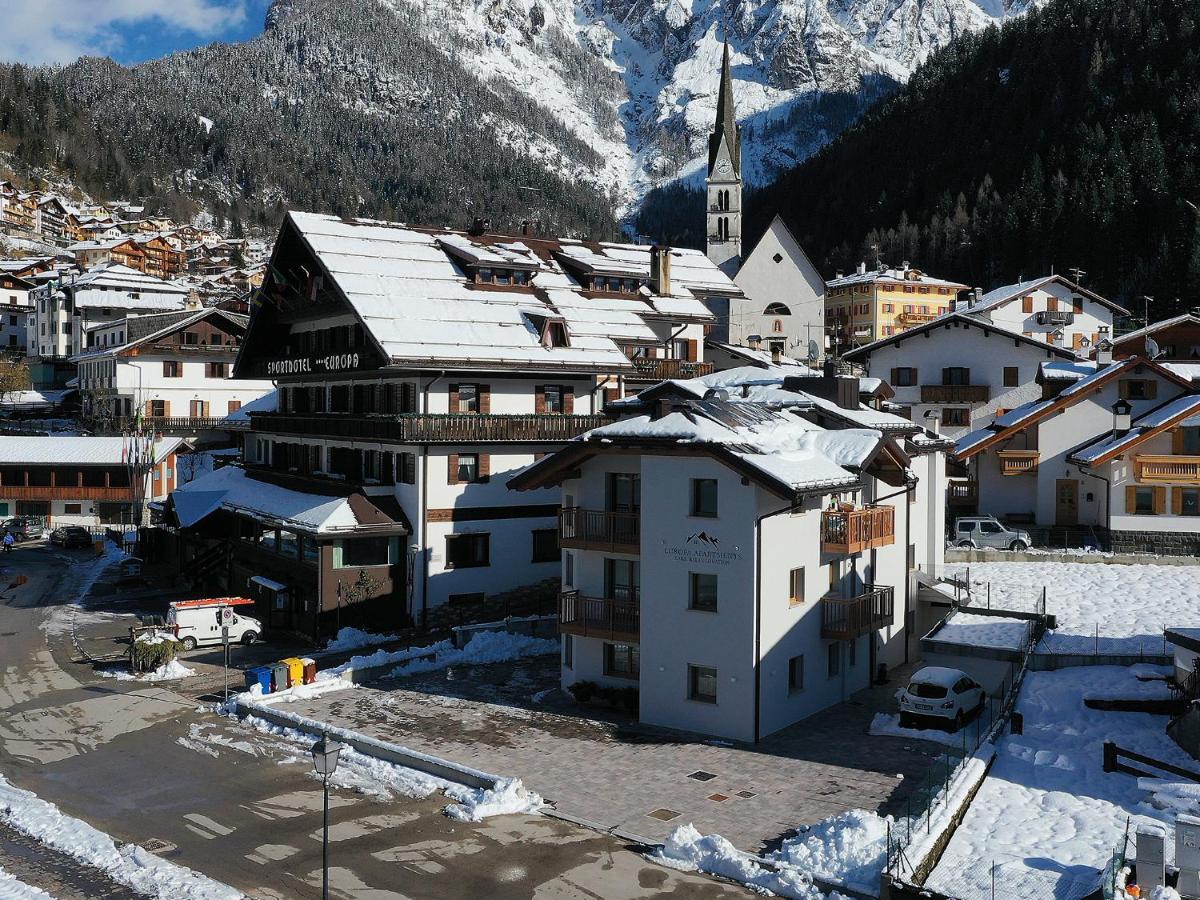 Europa Mountain Apartments Alleghe Eksteriør billede